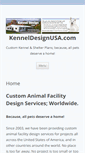Mobile Screenshot of kenneldesignusa.com